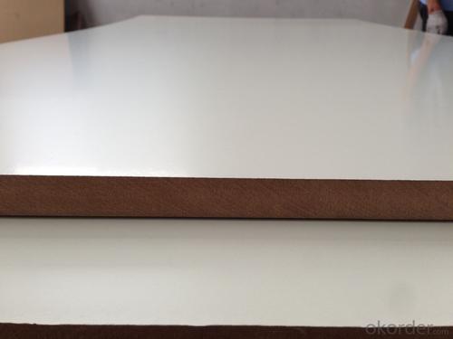 Warm White Melamine MDF Melamine MDF Board System 1