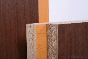 Wood Grain Melamine Faced Plywood Finish with Decorative Material