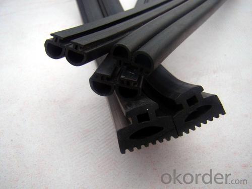 Aluminum Window or Door Rubber Seal Strips System 1