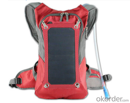 7Watts Solar Camel Bag Solar backpack Solar Powered Charge For Mobile Phones System 1