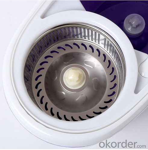 2015 Hand Press Spin Mop and Bucket  for Home System 1