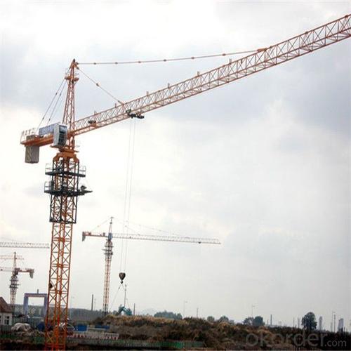 Tower Cranes High Efficiency Self Raising QTZ125 System 1