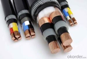 0.6/1KV-3.6/6KV Copper or Aluminum Conductor XLPE/PVC Insulated Electrical Cable