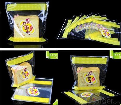 BOPP Printed Self-adhesive bag for Bread Packing System 1