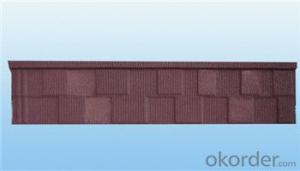 Wood Shingle Series/ Grid  Mixed Color Stone Coated Steel Roofing tiles/0.4mm metal roofing sheet System 1