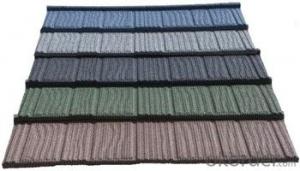 New Wood Free Sample  Factory Al-Zn Materials Colorful Stone coated metal roof tile