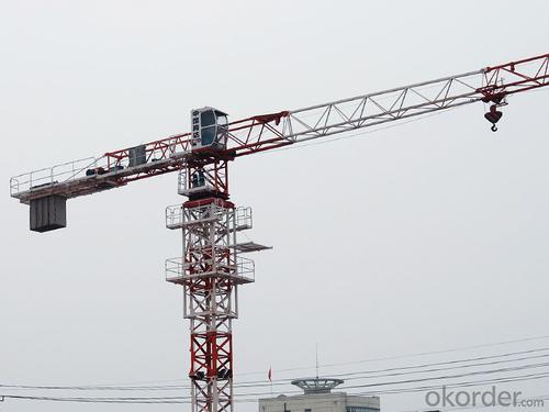 TC5610 6T Rail Mounted Tower Crane with CE ISO Certificate System 1
