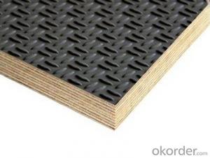 Black Shuttering Film Faced Plywood Wire Mesh Film