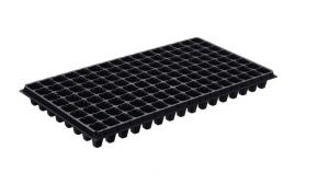High Quality Recycled Black PS Seeding Trays, Seedling Trays, Planting Tray, Nursery Tray System 1