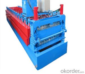 Steel Tile Roll Forming Machine with CE,SGS,ISO System 1