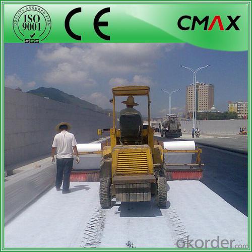 White Color PET Polyester Geotextile Filter Fabric Price System 1