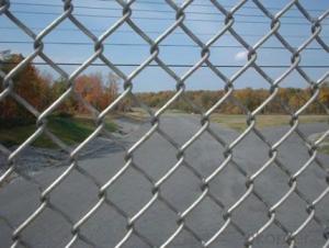 China Hot Dipped Galvanized Chain Link Fence
