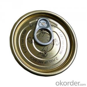Easy Open End, Aluminum Dry Food Can Lid 401# Best Quality System 1