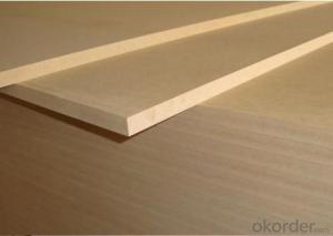 Light Color Thick Plain MDF Boards Raw MDF Boards