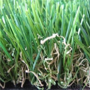 Natural Decorative Landscaping Artificial Turf 20mm - 50mm With 4color System 1