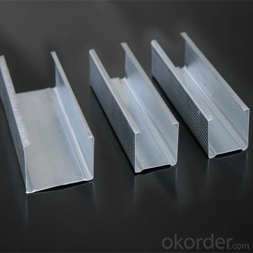 Drywall Metal Stud Galvanized Steel Profiles for Gypsum Board