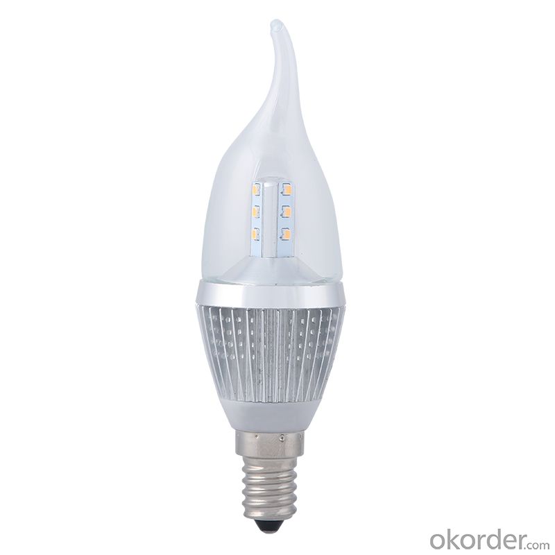 9w EPISTAR Chip LED Candle Lamp,Warm & Neutral White,