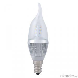 9w EPISTAR Chip LED Candle Lamp,Warm & Neutral White,