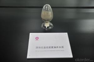 Deep-Sea Low-Temperature and Low-Density Oil Well Cement in High Quality