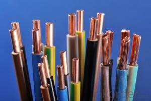 Electrical wiring and cable,single core copper conductor