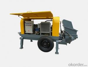 Disel Motar Cement Pump with Good Performance System 1