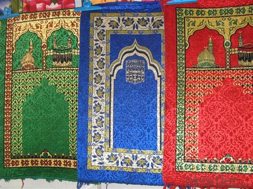 Cheap Muslim Prayer Rug Mat with Compass Hot Sale System 1