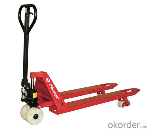 Hand Hydraulic Pallet Truck with Handbrake (DF PUMP) System 1