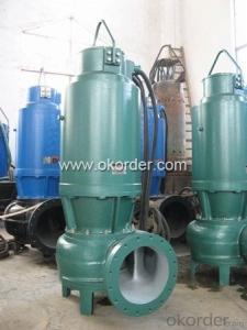 WQ Vertical Sewage Centrifugal Submersible Pumps With Good Quality System 1