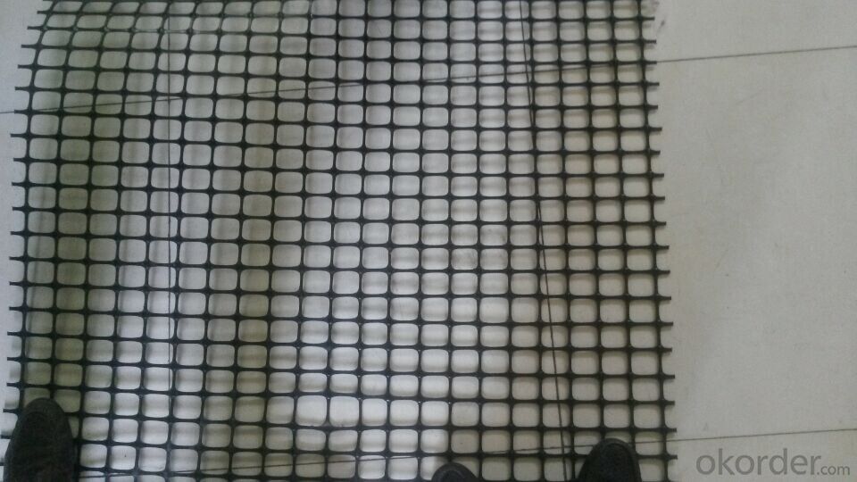 HDPE Uniaxial Geogrid PP Baixial Geogrid Good Quality for Highway