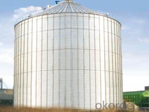 1000t Grain Storage Flat Bottom Silo Manufacturer