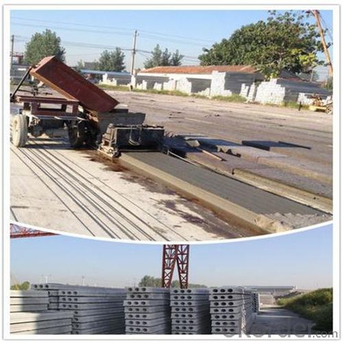 Precast Concrete Small Hollow Core Slab Extrusion Equipment System 1