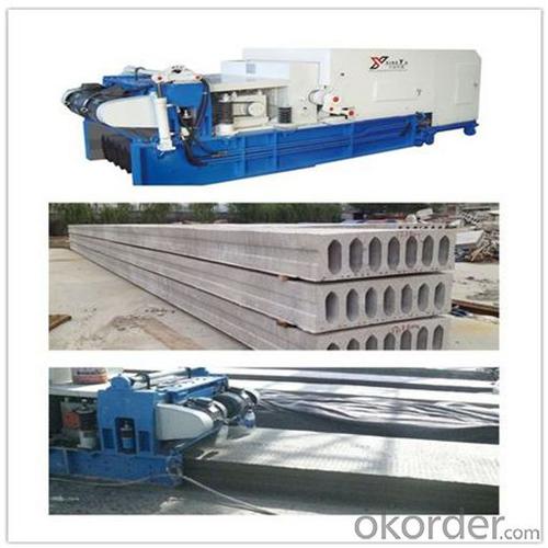 Automatic Mobile Concrete Hollow Core Roof Production Line System 1