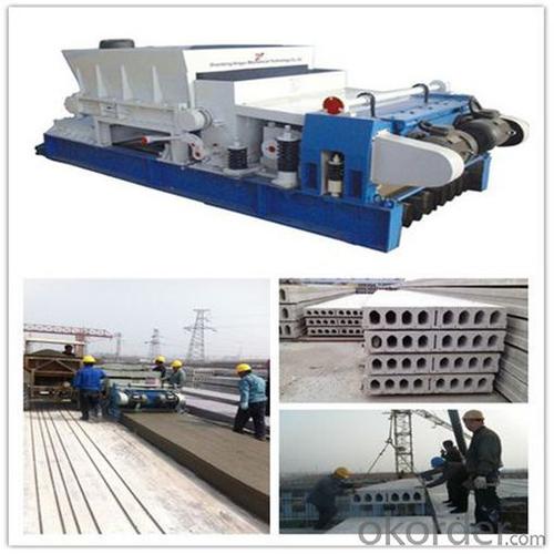 Machine for Concrete Floor Slabs with Holes System 1