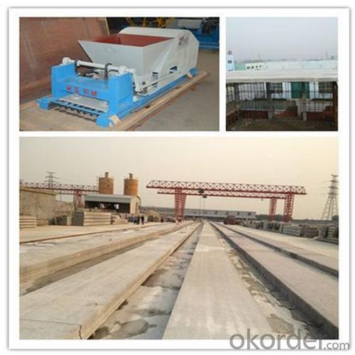 Reinforced Concrete Hollow Core Slab Production Line System 1