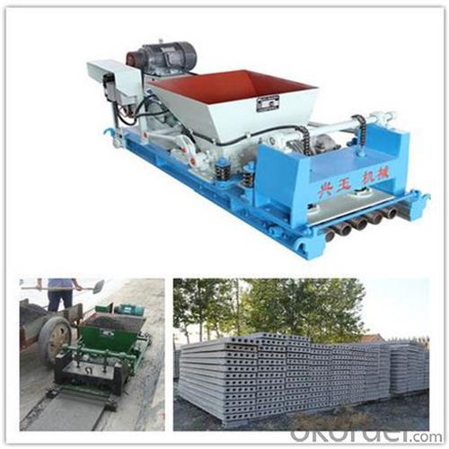 Precast Concrete Hollow Core Floor Making Machine System 1