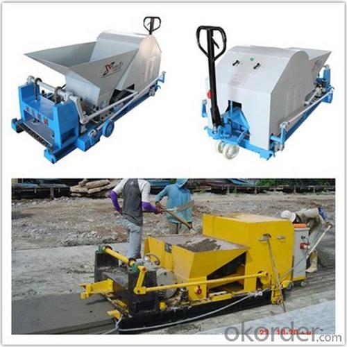 Concrete Roof Slab Extruded Molding Machine System 1