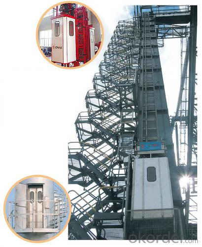 Mini Construction Hoist /Material Hoist /Building Hoist /Industrial Hoist /Lift /Elevator System 1