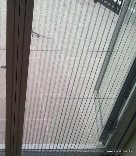 16*18 Pleated Mesh/Fiberglass/PP/PET/Polyester Pleated Window Screen/Plisse Mesh Screen System 1