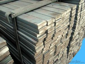 Slit Cutting Flat Bar in Material Grade Q235B Steel Flat Bars