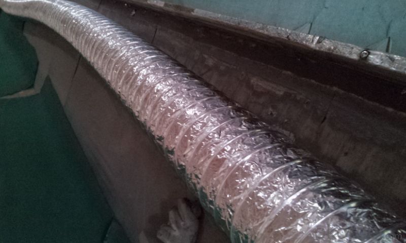 Alum Flexible Ducting Noninsulated Ducting CE Marked System 1