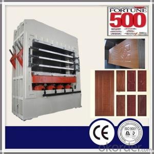 4 Layers 1200T Door Skin HDF Press Machine System 1