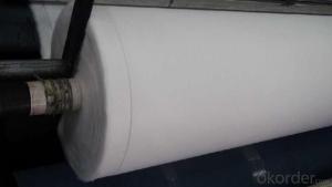 PET Short Fiber Needle Punched Non Woven Geotextile System 1