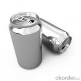 Lata de aluminio, tronco de la lata, abre fácil de lata