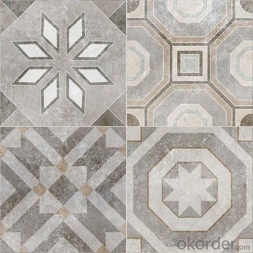 Glazed Porcelain Tile Cement Stone Series DECOR1 System 1