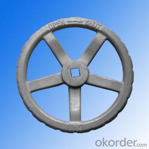 Carbon Steel Hand Wheel Precision Casting Valve Parts System 1