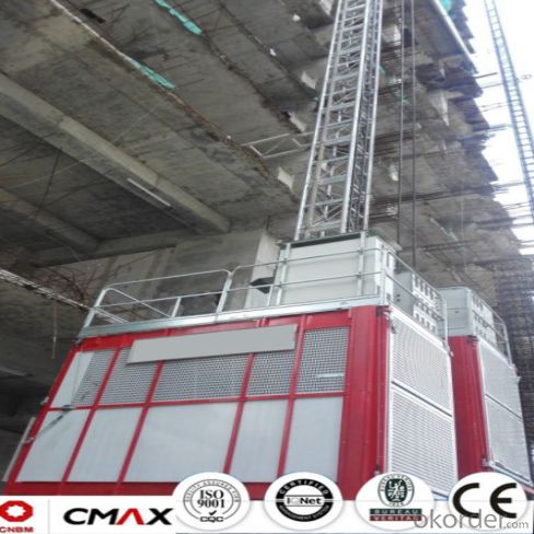 Building Hoist Hot Galvanizing Mast Section Spare Parts with 3.2ton Capacity