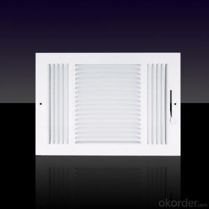 3 way curved blade air diffusers ceiling use