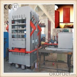 Door Skin Hot Press Machine / Hydraulic Wooden Door Hot Press Machine System 1