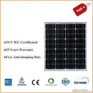 Solar Panel(140w poly）with TUV and UL Certification in China System 1