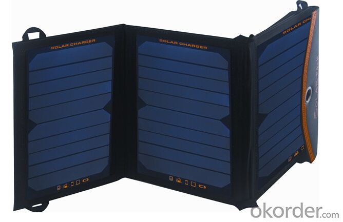 Sunpower Cell 18W Solar Charger Panel for Mobile Phone System 1
